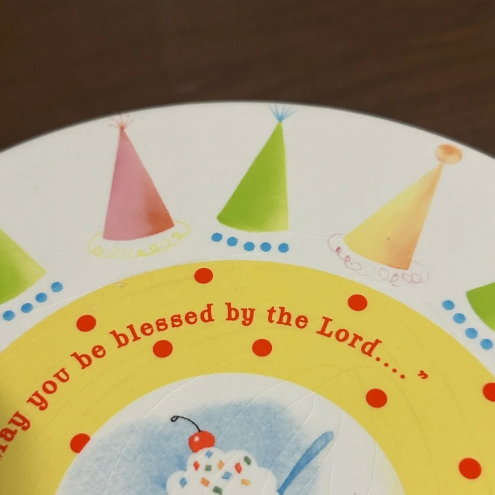 DaySpring Cake Stand “May you be blessed by the Lord…”